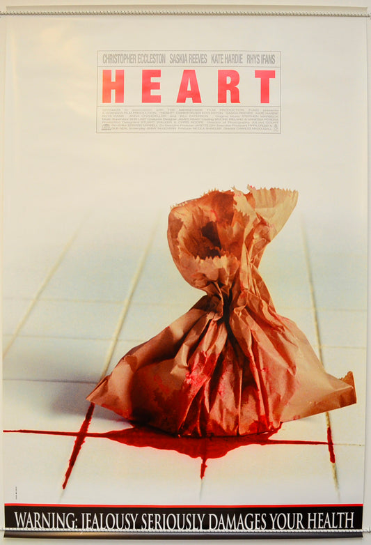 Heart Original One Sheet Poster - Film Poster - Movie Poster  