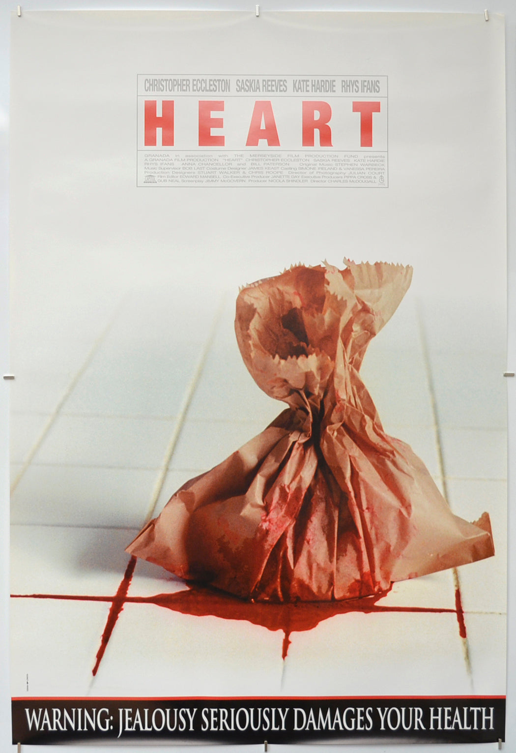 Heart Original One Sheet Poster - Film Poster - Movie Poster