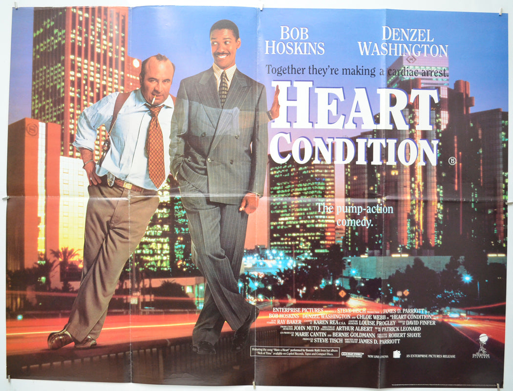 Heart Condition Original Quad Poster - Film Poster - Movie Poster