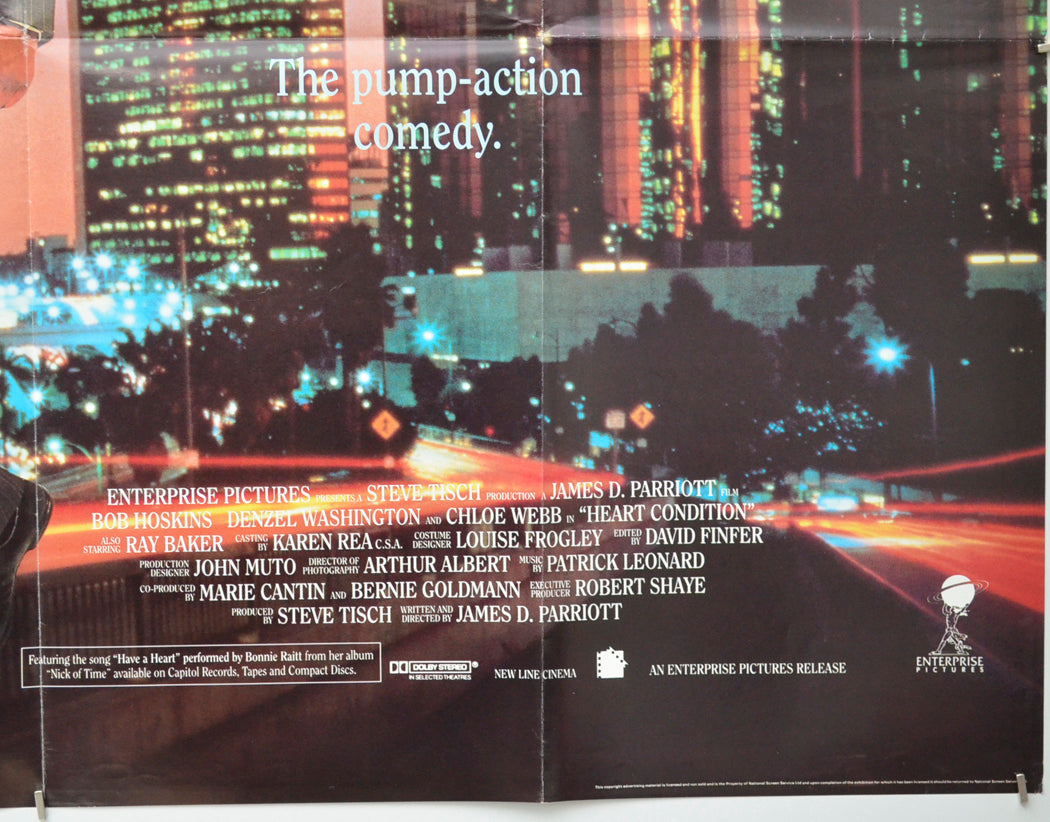 HEART CONDITION (Bottom Right) Cinema Quad Movie Poster 