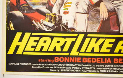 HEART LIKE A WHEEL (Bottom Left) Cinema Quad Movie Poster 