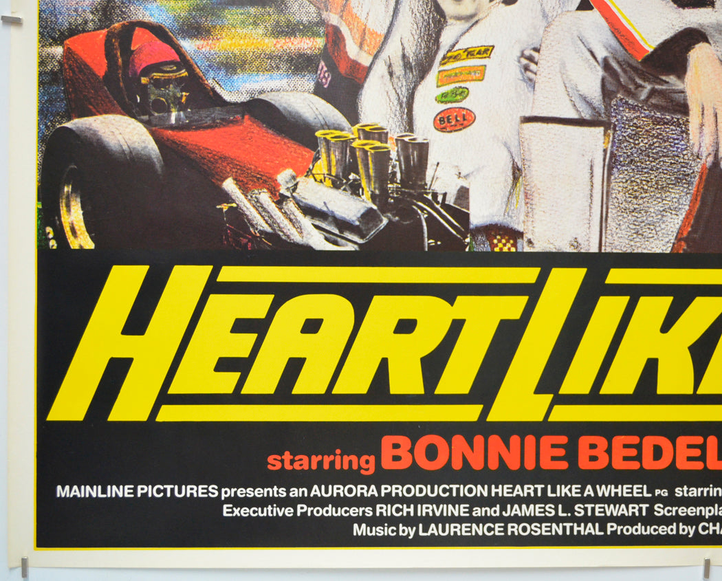 HEART LIKE A WHEEL (Bottom Left) Cinema Quad Movie Poster 