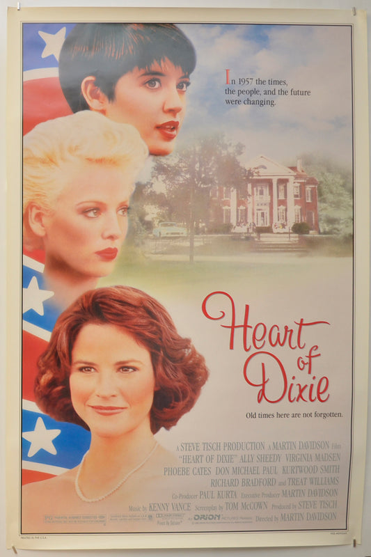 Heart Of Dixie Original One Sheet Poster - Film Poster - Movie Poster