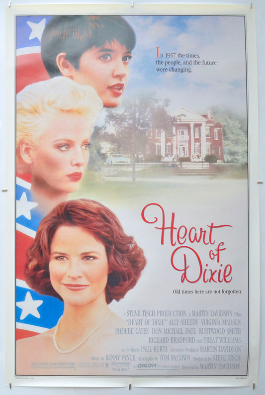 Heart Of Dixie  Original One Sheet Poster - Film Poster - Movie Poster