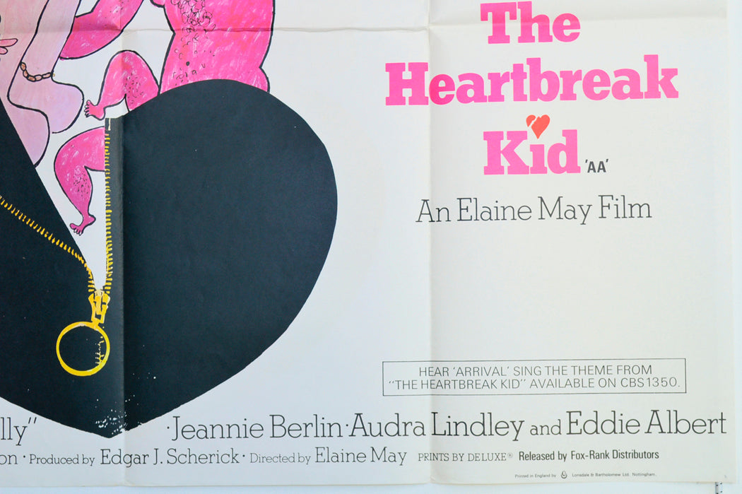 THE HEARTBREAK KID (Bottom Right) Cinema Quad Movie Poster 