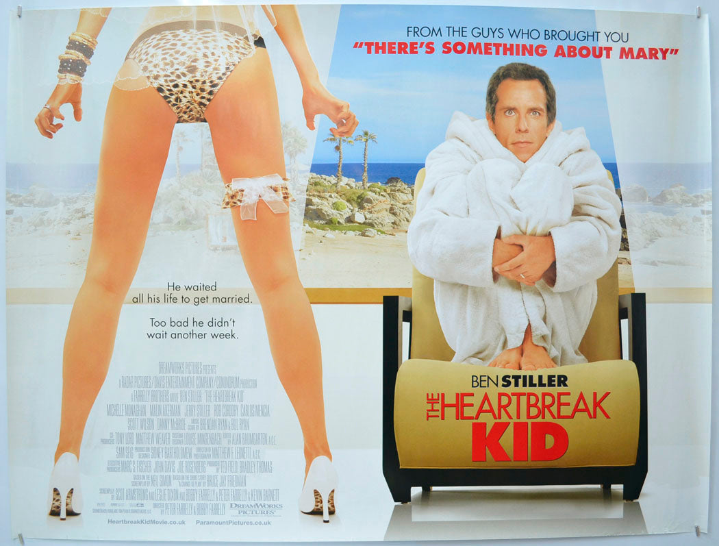 The Heartbreak Kid  Original Quad Poster - Film Poster - Movie Poster