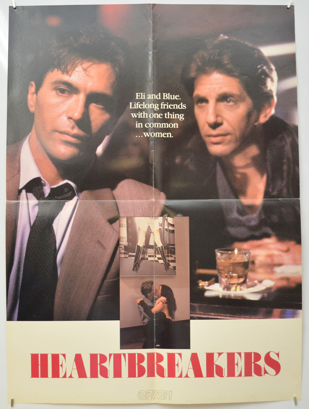 Heartbreakers  Original Cinema Promotional fold out poster 