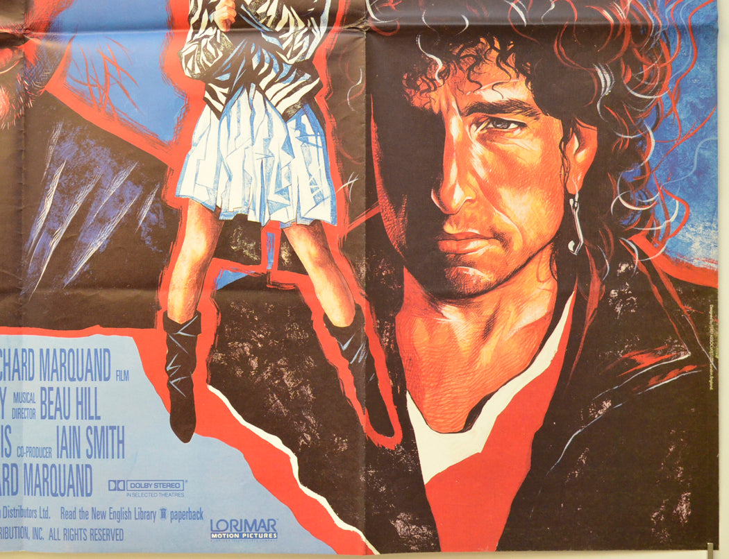 HEARTS OF FIRE (Bottom Right) Cinema Quad Movie Poster 