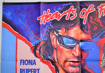 HEARTS OF FIRE (Top Left) Cinema Quad Movie Poster 