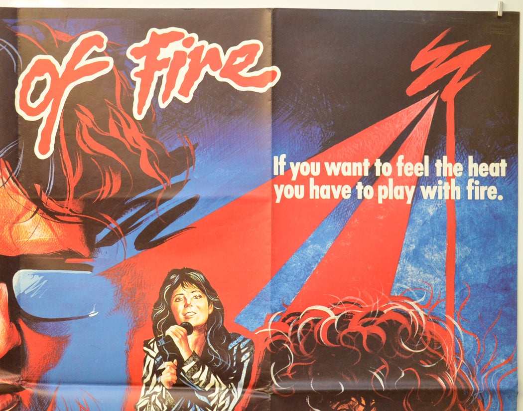 HEARTS OF FIRE (Top Right) Cinema Quad Movie Poster 