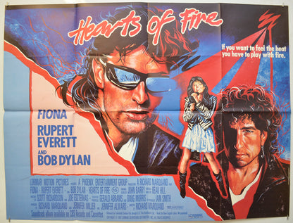 Hearts Of Fire  Original Quad Poster - Film Poster - Movie Poster