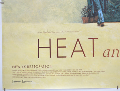 HEAT AND DUST (Bottom Left) Cinema Quad Movie Poster 