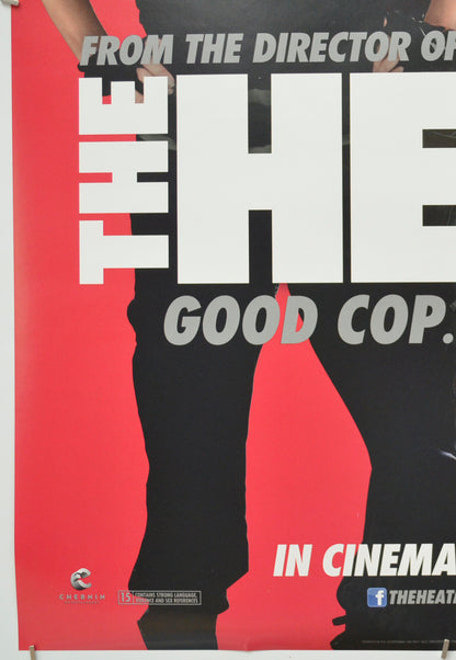 THE HEAT (Bottom Left) Cinema One Sheet Movie Poster 