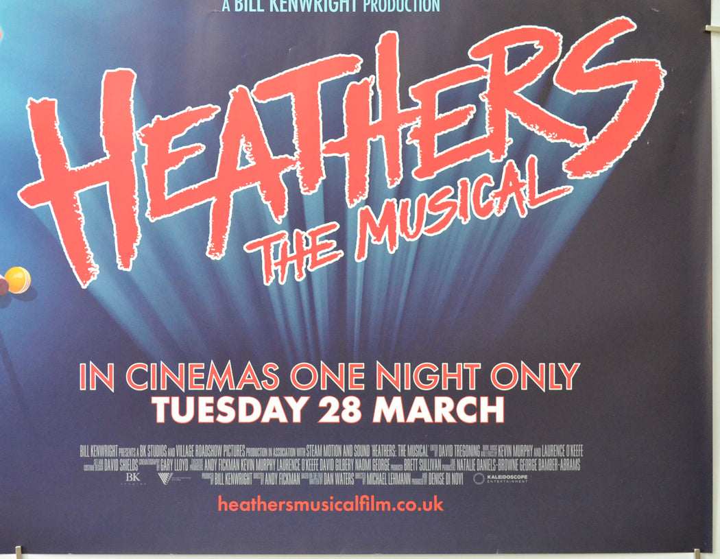 HEATHERS: THE MUSICAL (Bottom Right) Cinema Quad Movie Poster 