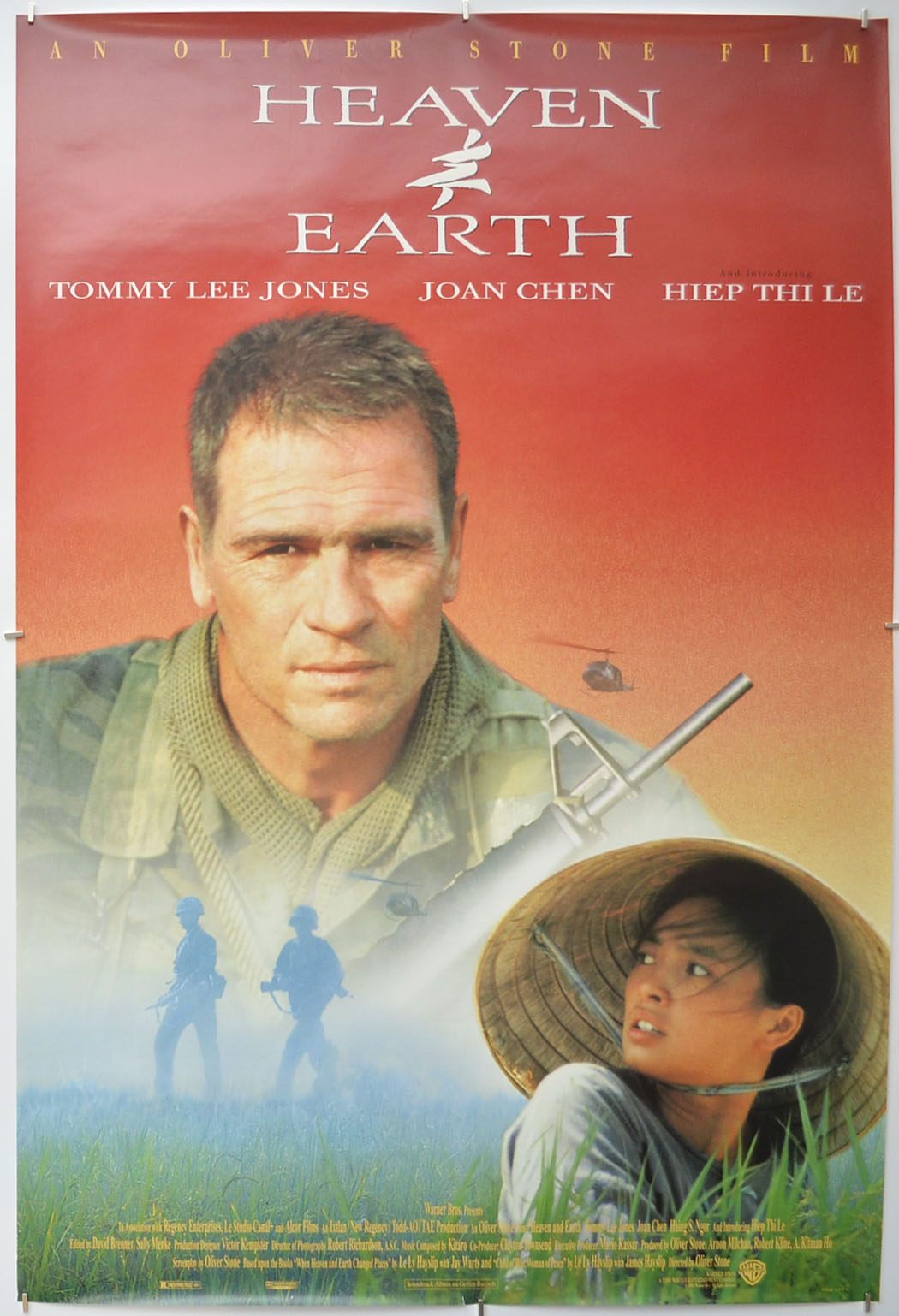 Heaven And Earth  Original One Sheet Poster - Film Poster - Movie Poster