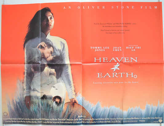 Heaven And Earth  Original British Quad Poster - Film Poster - Movie Poster 