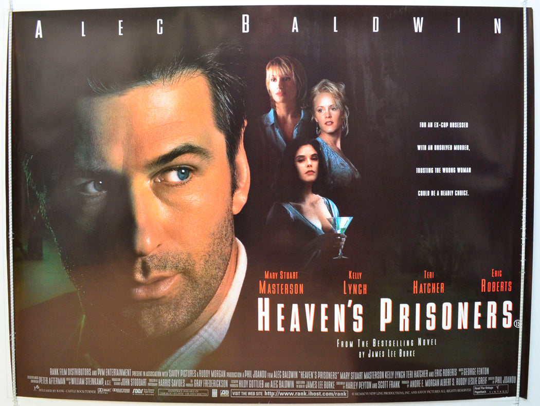 Heaven's Prisoners  Original British Quad Poster - Film Poster - Movie Poster