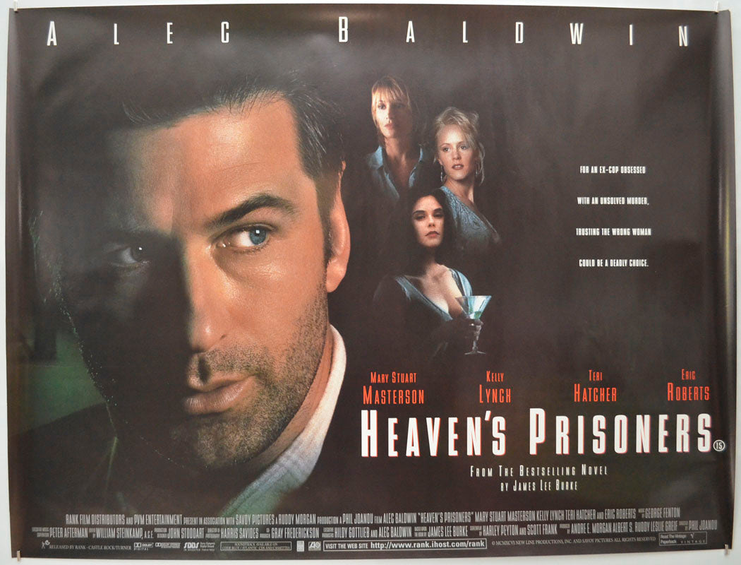 Heaven's Prisoners Original Quad Poster - Film Poster - Movie Poster