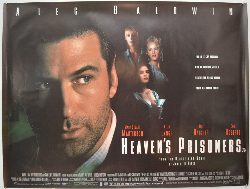 Heaven's Prisoners Original Quad Poster - Film Poster - Movie Poster