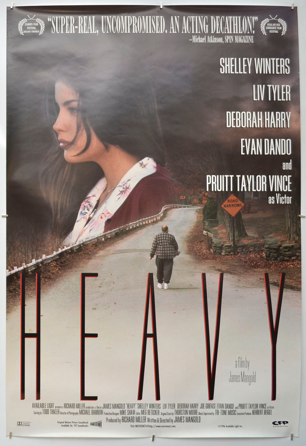 Heavy  Original One Sheet Poster - Film Poster - Movie Poster