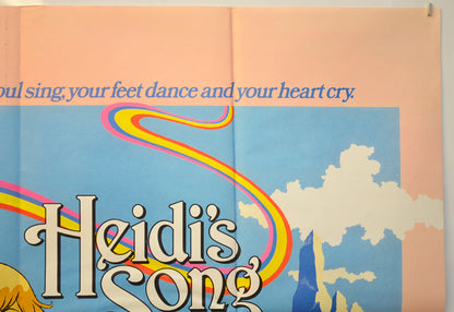 HEIDI’S SONG (Top Right) Cinema Quad Movie Poster 