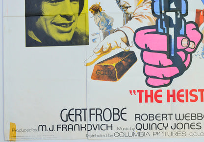 THE HEIST (Bottom Left) Cinema Quad Movie Poster 