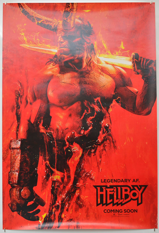 Hellboy (Teaser / Advance Version) Original One Sheet Poster - Film Poster - Movie Poster