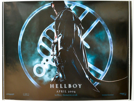 Hellboy   (Teaser / Advance Version) Original British Quad Poster - Film Poster - Movie Poster