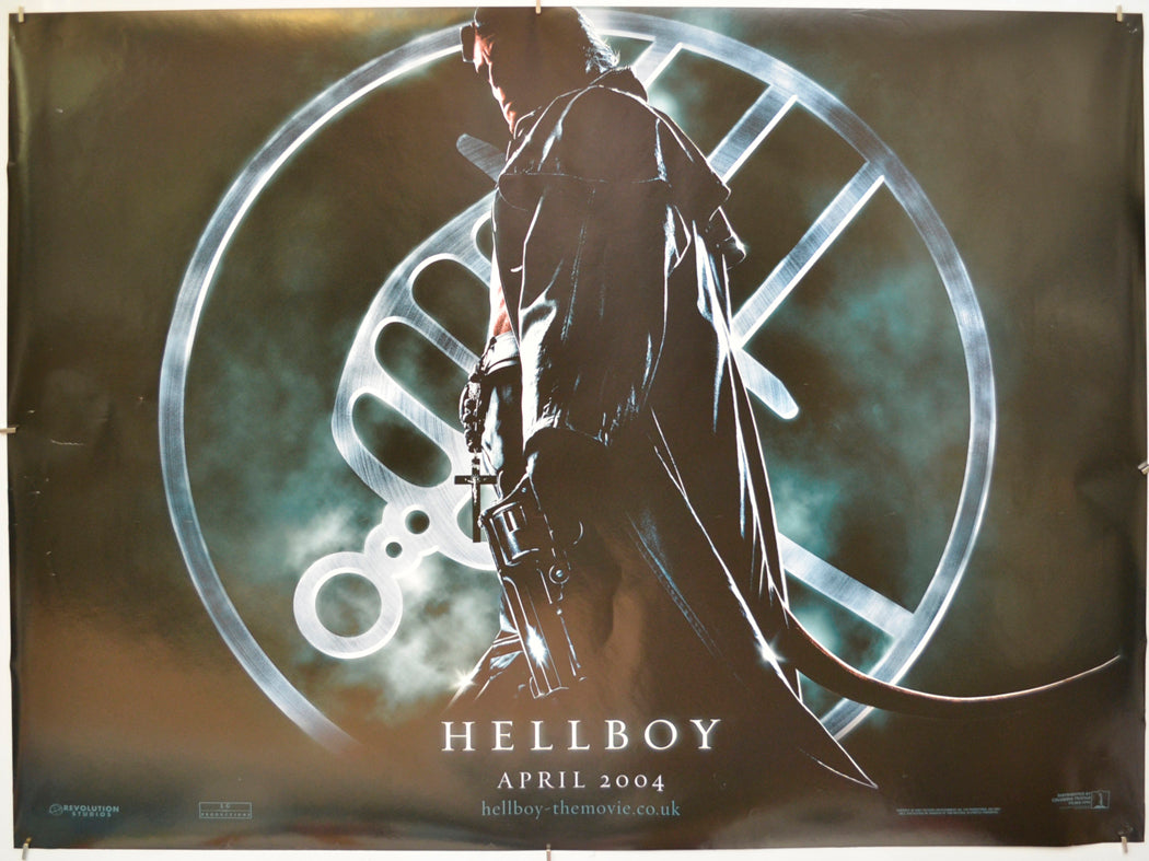 Hellboy  (Teaser / Advance Version) Original Quad Poster - Film Poster - Movie Poster  