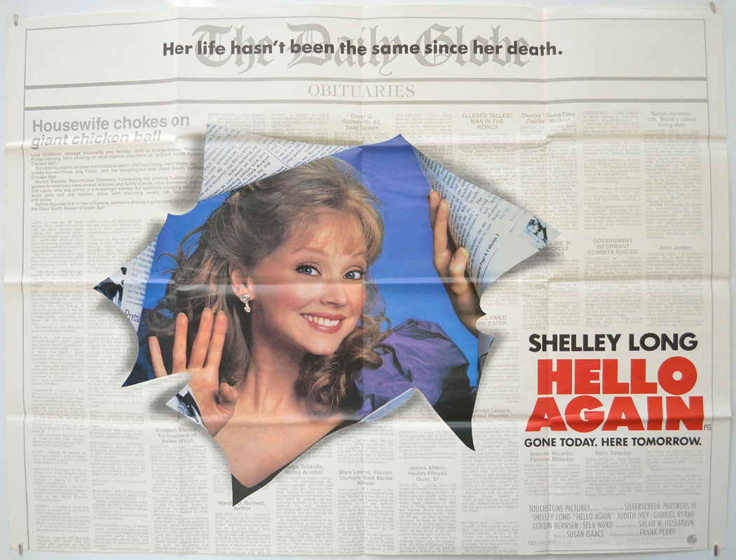 Hello Again Original Quad Poster - Film Poster - Movie Poster