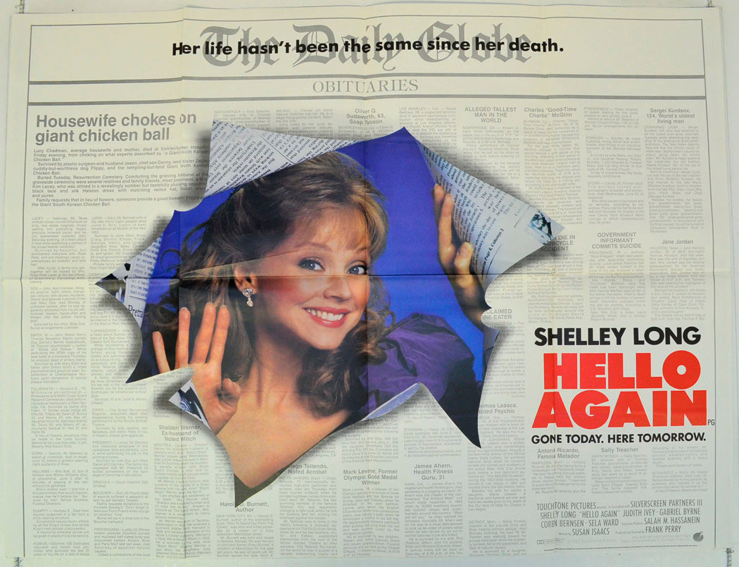 Hello Again Original British Quad Poster - Film Poster - Movie Poster 