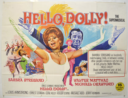 Hello Dolly! Original Quad Poster - Film Poster - Movie Poster