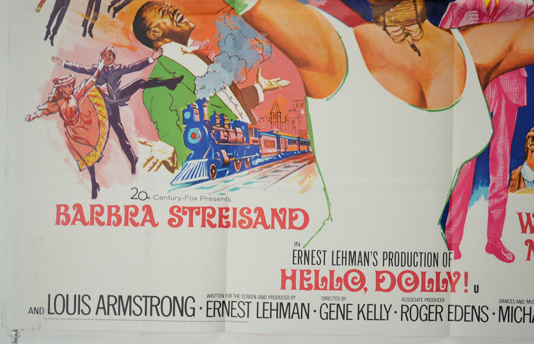 HELLO DOLLY (Bottom Left) Cinema Quad Movie Poster 