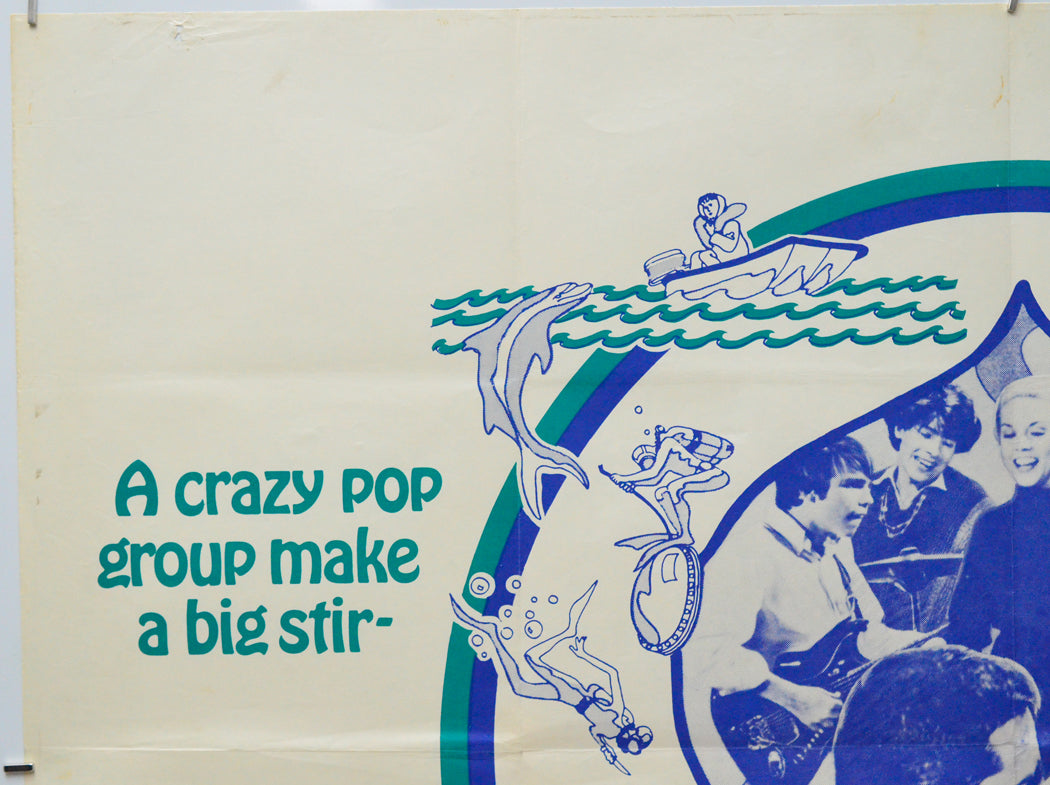 Hello Down There (Top Left) Cinema Quad Movie Poster 