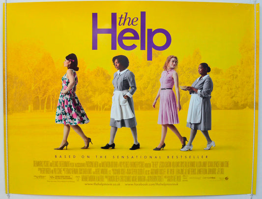 The Help Original British Quad Poster - Film Poster - Movie Poster 