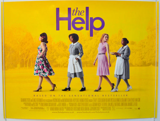 The Help Original British Quad Poster - Film Poster - Movie Poster 