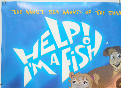 HELP! I’M A FISH (Top Left) Cinema Quad Movie Poster 