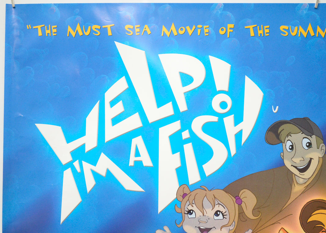 HELP! I’M A FISH (Top Left) Cinema Quad Movie Poster 