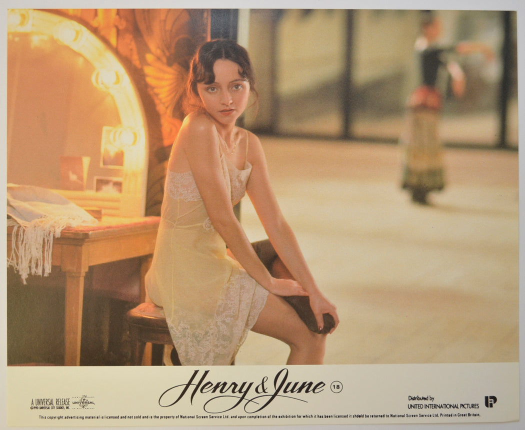 HENRY AND JUNE (Card 1) Cinema Set of Colour FOH Stills / Lobby Cards 