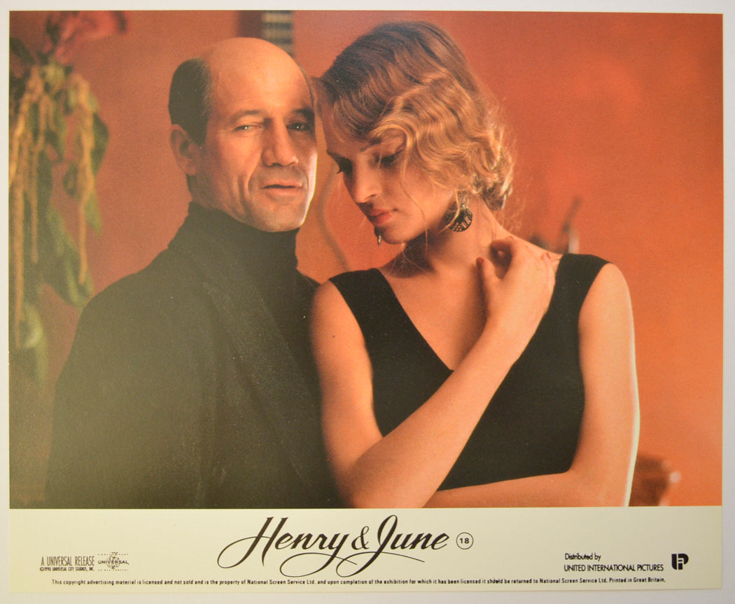 HENRY AND JUNE (Card 4) Cinema Set of Colour FOH Stills / Lobby Cards 