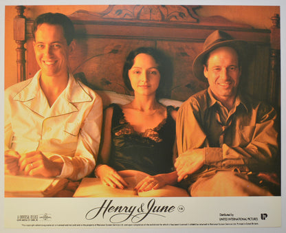 HENRY AND JUNE (Card 7) Cinema Set of Colour FOH Stills / Lobby Cards 