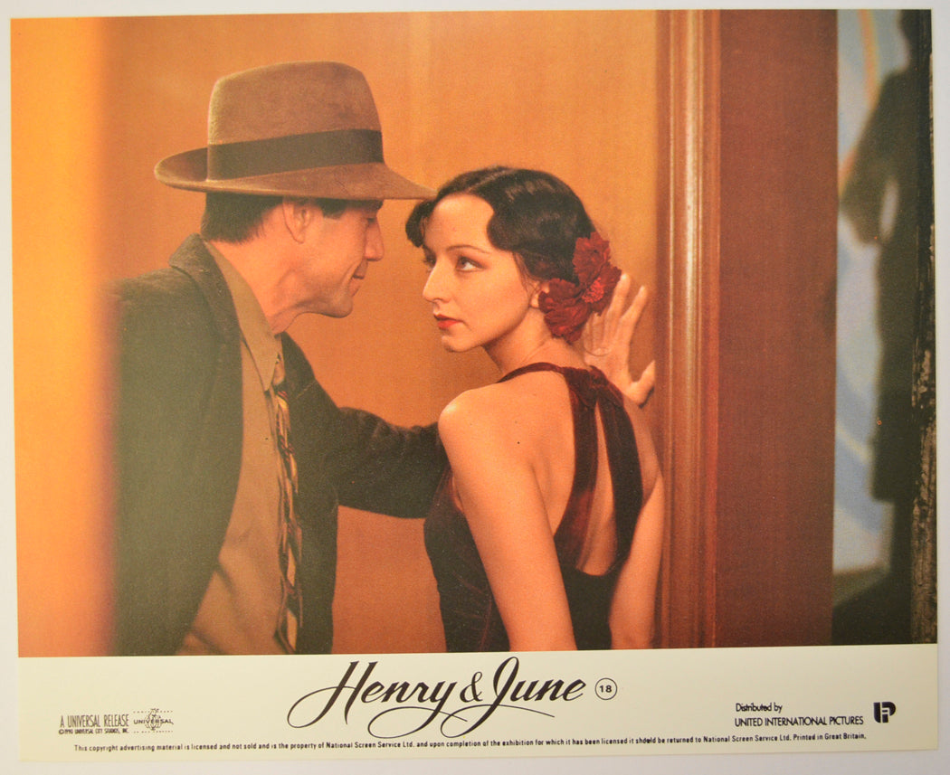 HENRY AND JUNE (Card 8) Cinema Set of Colour FOH Stills / Lobby Cards 