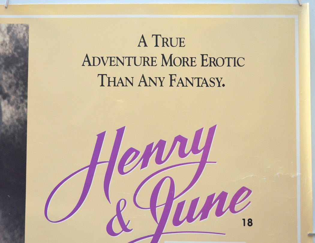 HENRY AND JUNE (Top Right) Cinema Quad Movie Poster 