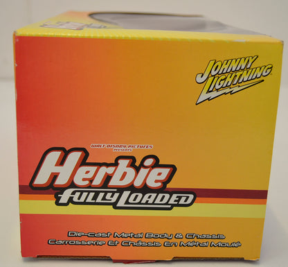 HERBIE FULLY LOADED Johnny Lightning 1:18 scale (BOX SIDE 2 View)  