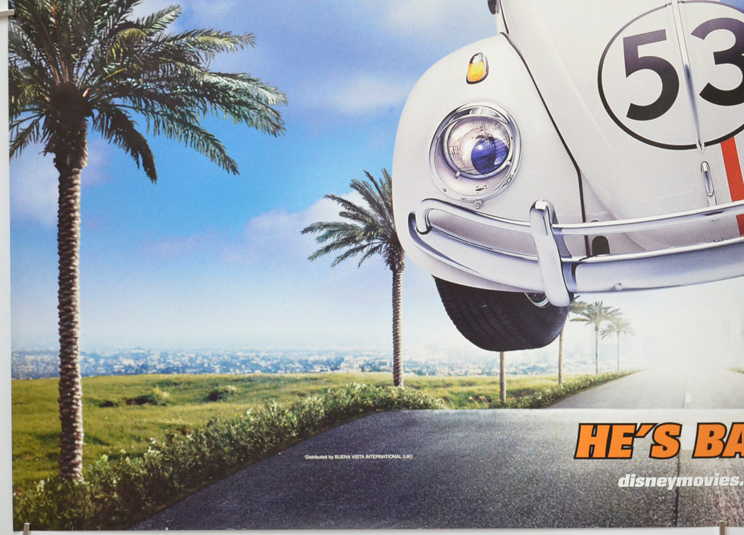 HERBIE : FULLY LOADED (Bottom Left) Cinema Quad Movie Poster 