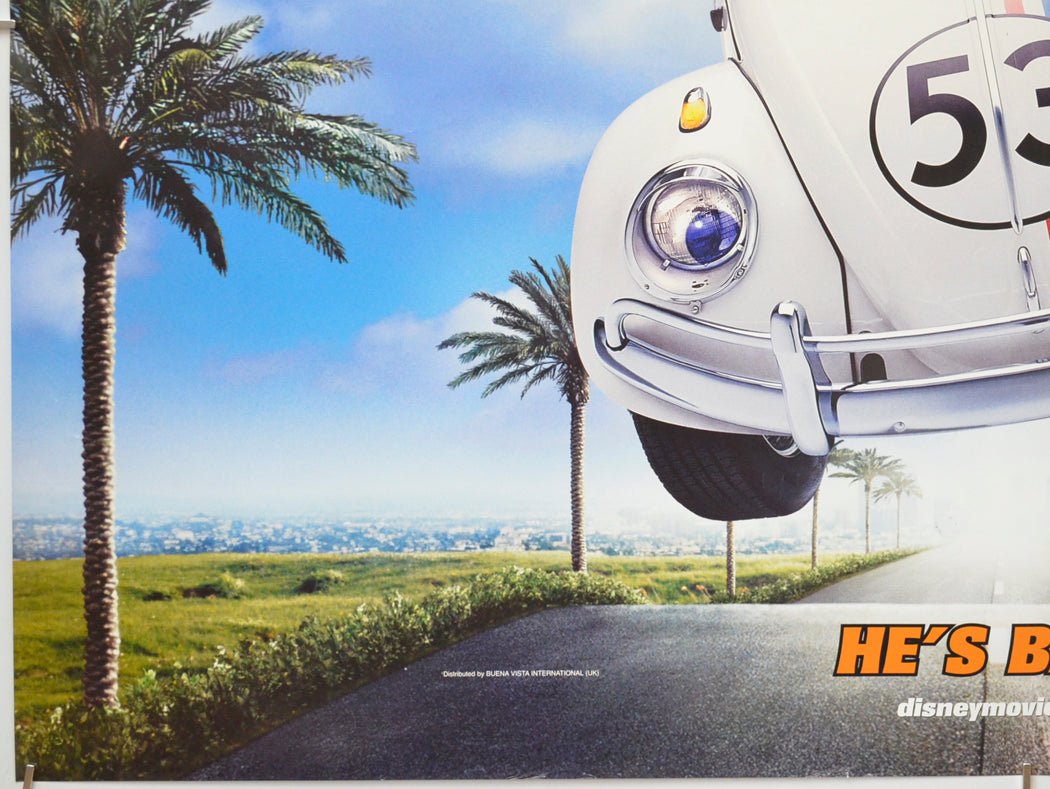 HERBIE : FULLY LOADED (Bottom Left) Cinema Quad Movie Poster 