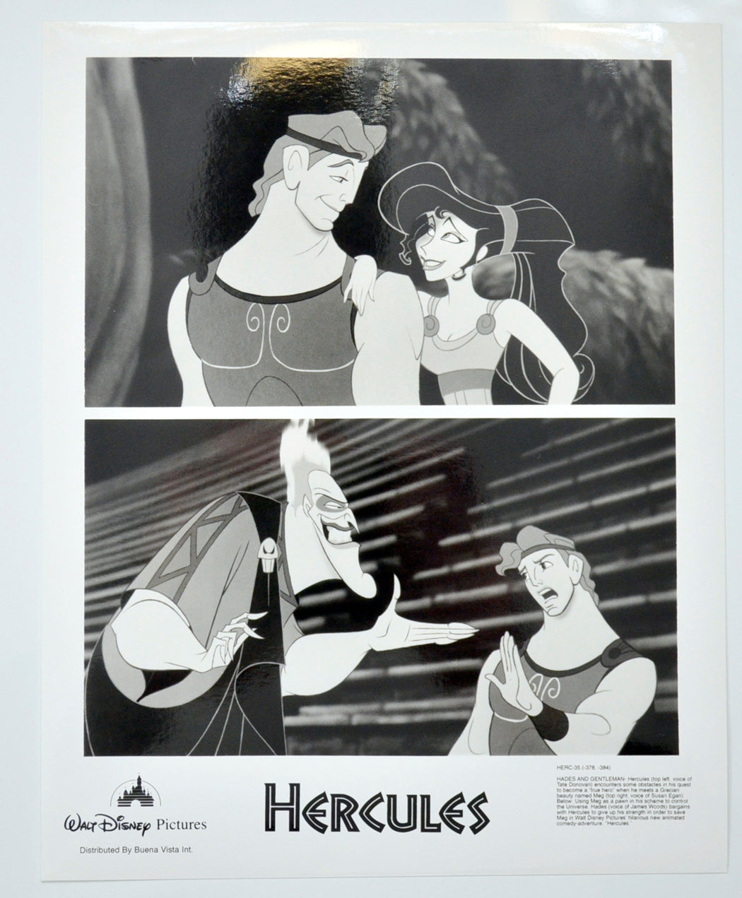 HERCULES (Still 1) Cinema Black and White Press Stills 