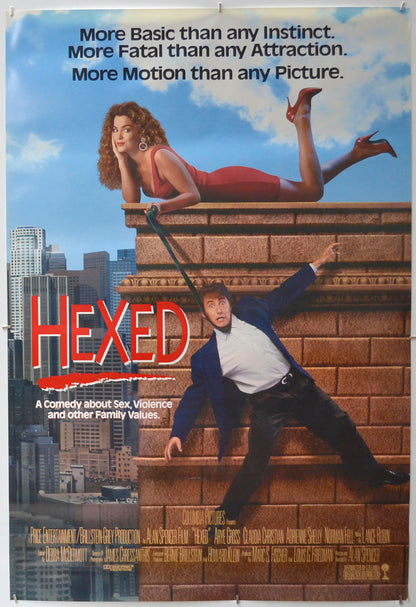 Hexed (a.k.a. All Shook Up) Original One Sheet Poster - Film Poster - Movie Poster