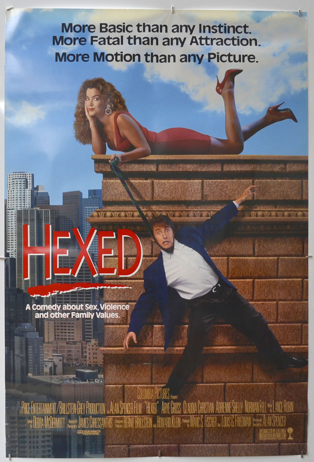 Hexed (a.k.a. All Shook Up) Original One Sheet Poster - Film Poster - Movie Poster