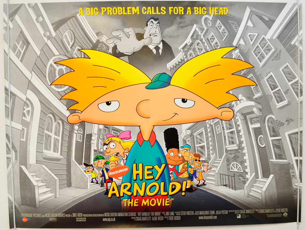 Hey Arnold! The Movie Original Quad Poster - Film Poster - Movie Poster  